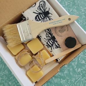 DiY beeswax wrap kit NIB